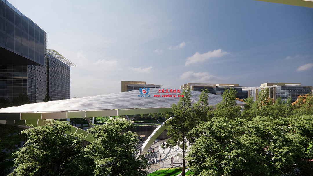 ETFE氣枕膜與雙曲面空間網(wǎng)殼結構結合是什么樣?一起來一睹真容 ETFE氣枕膜與雙曲面空間網(wǎng)殼結構結合是什么樣?一起來一睹真容