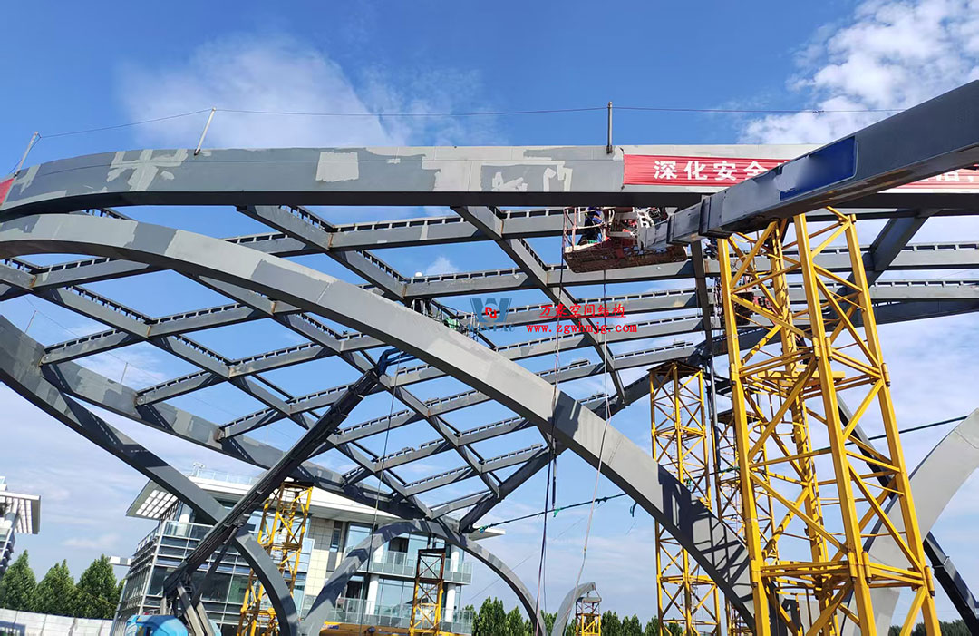 ETFE氣枕膜與雙曲面空間網(wǎng)殼結構結合是什么樣?一起來一睹真容 ETFE氣枕膜與雙曲面空間網(wǎng)殼結構結合是什么樣?一起來一睹真容