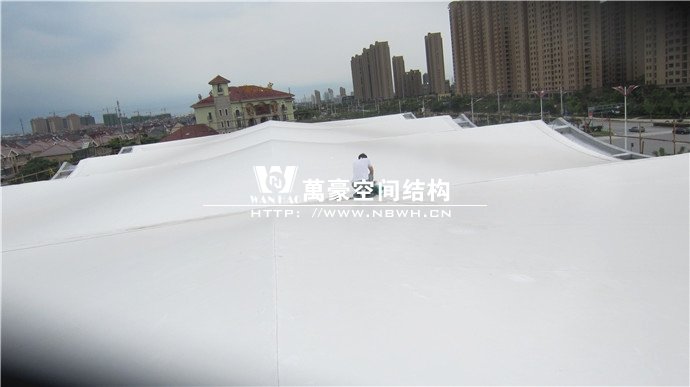 福建霞浦屋頂膜結構